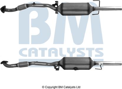 BM Catalysts BM11154H - Сажевый / частичный фильтр, система выхлопа ОГ avtokuzovplus.com.ua
