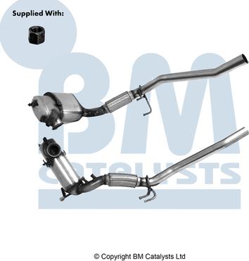 BM Catalysts BM11165H - сажі / частковий фільтр, система вихлопу ОГ autocars.com.ua