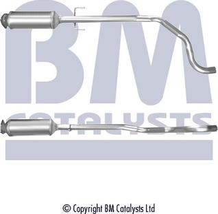 BM Catalysts BM11169 - Сажевый / частичный фильтр, система выхлопа ОГ avtokuzovplus.com.ua