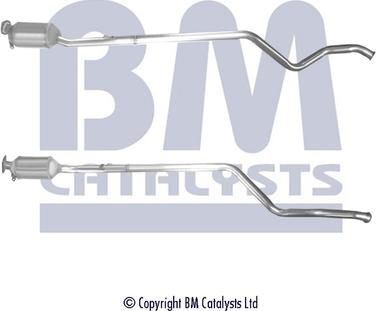 BM Catalysts BM11210 - Сажевый / частичный фильтр, система выхлопа ОГ avtokuzovplus.com.ua
