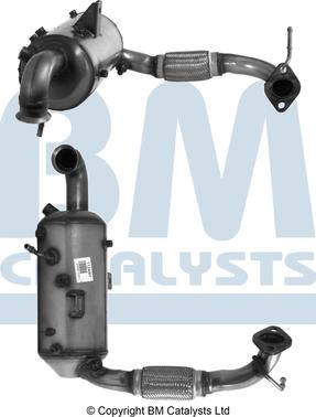 BM Catalysts BM11244H - Сажевый / частичный фильтр, система выхлопа ОГ avtokuzovplus.com.ua