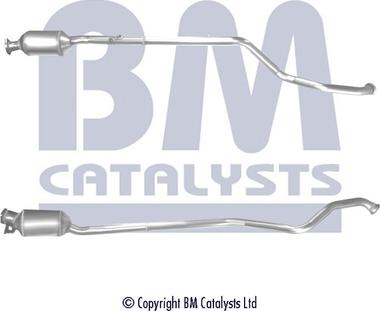 BM Catalysts BM11332P - Сажевый / частичный фильтр, система выхлопа ОГ autodnr.net