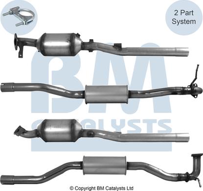 BM Catalysts BM11409H - сажі / частковий фільтр, система вихлопу ОГ autocars.com.ua