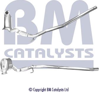 BM Catalysts BM11414P - Сажевый / частичный фильтр, система выхлопа ОГ avtokuzovplus.com.ua