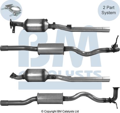 BM Catalysts BM11694H - сажі / частковий фільтр, система вихлопу ОГ autocars.com.ua