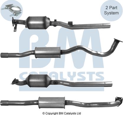 BM Catalysts BM11695H - сажі / частковий фільтр, система вихлопу ОГ autocars.com.ua