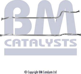 BM Catalysts BM50015 - Труба вихлопного газу autocars.com.ua