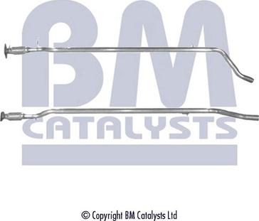 BM Catalysts BM50025 - Труба выхлопного газа avtokuzovplus.com.ua