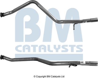 BM Catalysts BM50033 - Труба вихлопного газу autocars.com.ua