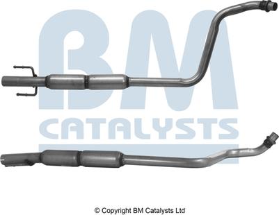 BM Catalysts BM50068 - Труба вихлопного газу autocars.com.ua