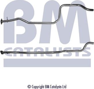 BM Catalysts BM50086 - Труба вихлопного газу autocars.com.ua