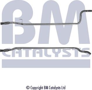 BM Catalysts BM50116 - Труба выхлопного газа avtokuzovplus.com.ua