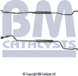 BM Catalysts BM50154 - Труба вихлопного газу autocars.com.ua