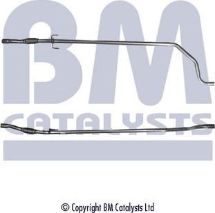 BM Catalysts BM50162 - Труба вихлопного газу autocars.com.ua