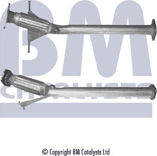 BM Catalysts BM50175 - Труба выхлопного газа avtokuzovplus.com.ua