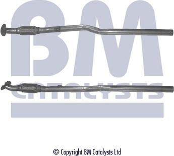 BM Catalysts BM50185 - Труба вихлопного газу autocars.com.ua
