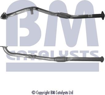 BM Catalysts BM50189 - Труба вихлопного газу autocars.com.ua