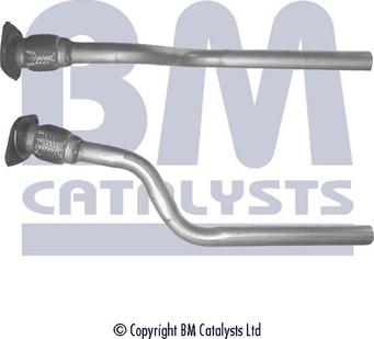 BM Catalysts BM50205 - Труба вихлопного газу autocars.com.ua