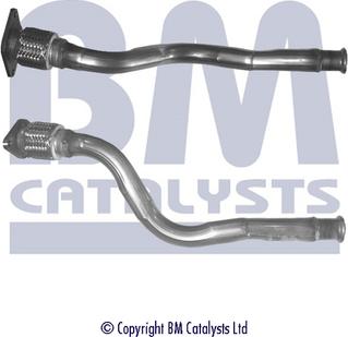 BM Catalysts BM50207 - Труба вихлопного газу autocars.com.ua