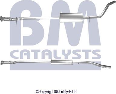 BM Catalysts BM50231 - Труба выхлопного газа avtokuzovplus.com.ua