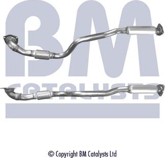 BM Catalysts BM50236 - Труба вихлопного газу autocars.com.ua