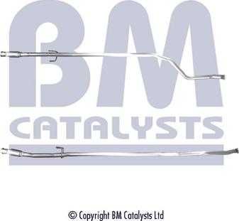 BM Catalysts BM50242 - Труба вихлопного газу autocars.com.ua