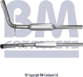 BM Catalysts BM50258 - Труба выхлопного газа avtokuzovplus.com.ua