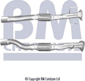 BM Catalysts BM50272 - Труба вихлопного газу autocars.com.ua