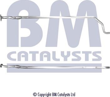BM Catalysts BM50278 - Труба вихлопного газу autocars.com.ua