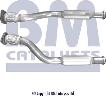 BM Catalysts BM50283 - Труба вихлопного газу autocars.com.ua