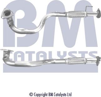 BM Catalysts BM50284 - Труба вихлопного газу autocars.com.ua