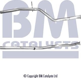 BM Catalysts BM50291 - Труба вихлопного газу autocars.com.ua