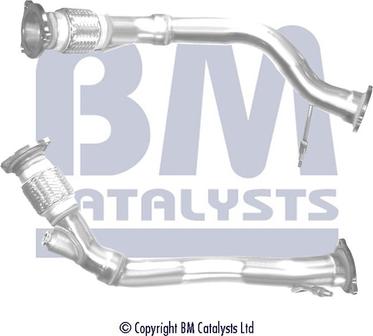 BM Catalysts BM50320 - Труба вихлопного газу autocars.com.ua