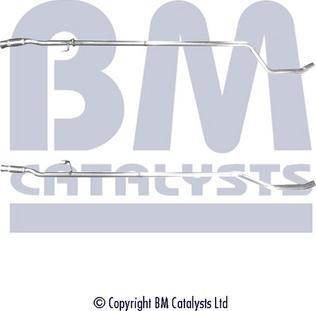 BM Catalysts BM50327 - Труба вихлопного газу autocars.com.ua