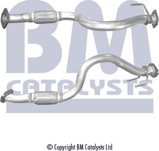 BM Catalysts BM50337 - Труба вихлопного газу autocars.com.ua