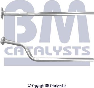 BM Catalysts BM50340 - Труба вихлопного газу autocars.com.ua
