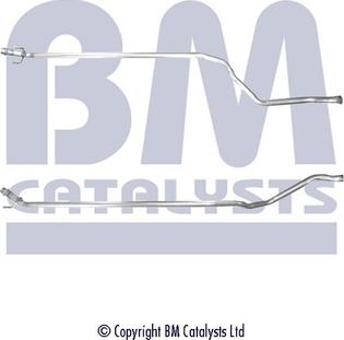 BM Catalysts BM50342 - Труба вихлопного газу autocars.com.ua