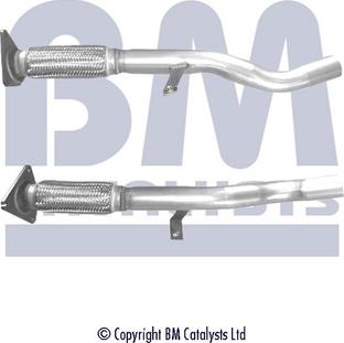 BM Catalysts BM50346 - Труба вихлопного газу autocars.com.ua