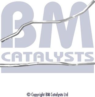 BM Catalysts BM50370 - Труба вихлопного газу autocars.com.ua