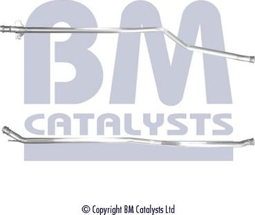 BM Catalysts BM50402 - Труба вихлопного газу autocars.com.ua