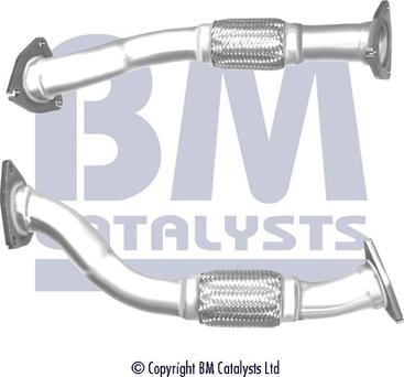 BM Catalysts BM50407 - Труба вихлопного газу autocars.com.ua