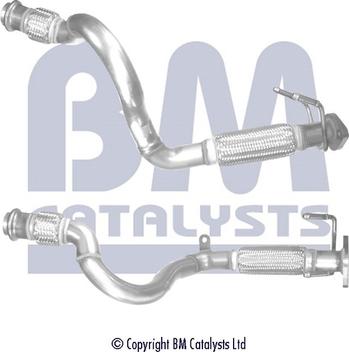 BM Catalysts BM50427 - Труба вихлопного газу autocars.com.ua