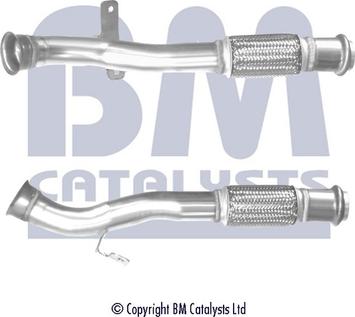 BM Catalysts BM50433 - Труба вихлопного газу autocars.com.ua