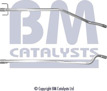BM Catalysts BM50443 - Труба выхлопного газа avtokuzovplus.com.ua