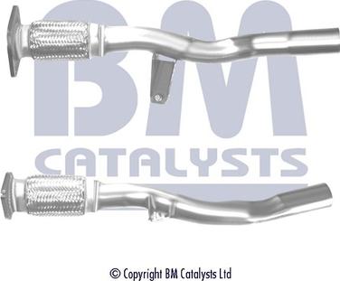 BM Catalysts BM50452 - Труба вихлопного газу autocars.com.ua