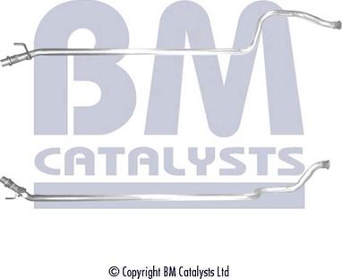 BM Catalysts BM50463 - Труба вихлопного газу autocars.com.ua