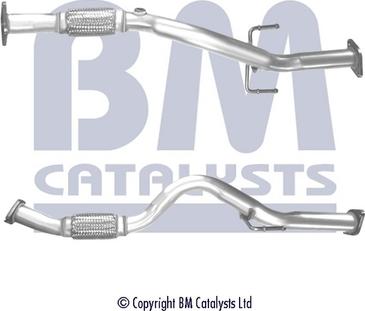 BM Catalysts BM50471 - Труба вихлопного газу autocars.com.ua