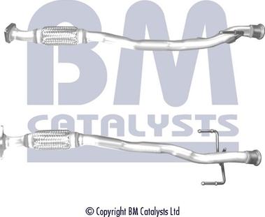 BM Catalysts BM50483 - Труба выхлопного газа avtokuzovplus.com.ua