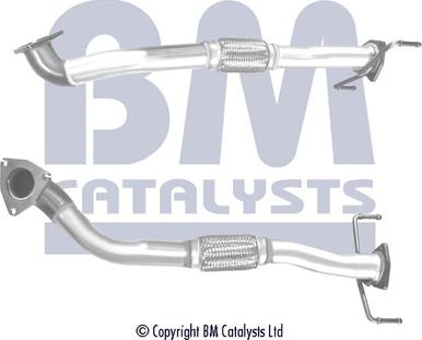 BM Catalysts BM50484 - Труба вихлопного газу autocars.com.ua