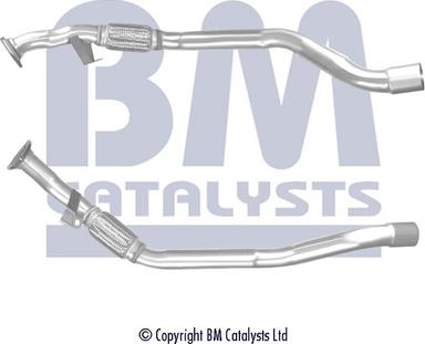 BM Catalysts BM50485 - Труба вихлопного газу autocars.com.ua